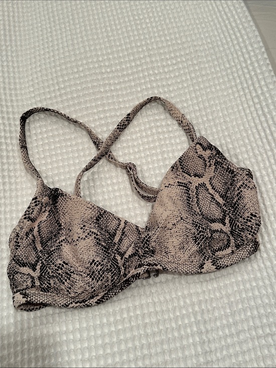 Victoria's Secret Other - Victoria's Secret Snake-Print Bikini Top